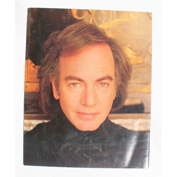 Vtg NEIL DIAMOND 1988-1989 Tour Concert Program Souvenir Picture Album Book - Picture 4 of 4